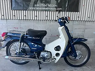 Used 2007 Honda C90 Custom Blue - Interior and Exterior details 2