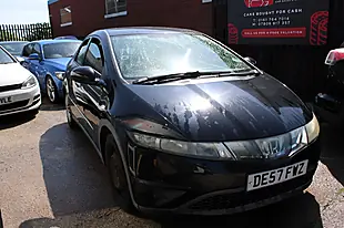 Used 2007 Honda Civic Se Black - Interior and Exterior details 3