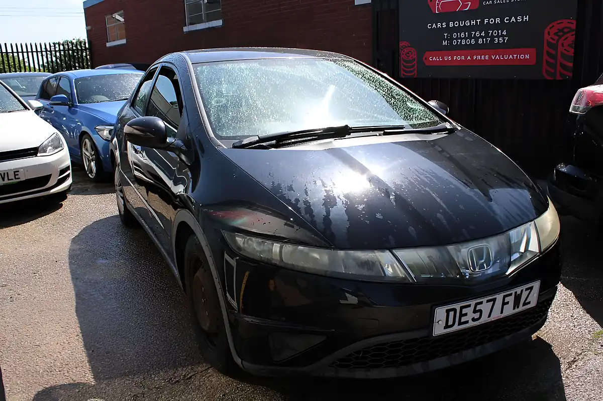 Used 2007 Honda Civic Se Black - Interior and Exterior details 3
