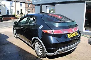 Used 2007 Honda Civic Se Black - Interior and Exterior details 4