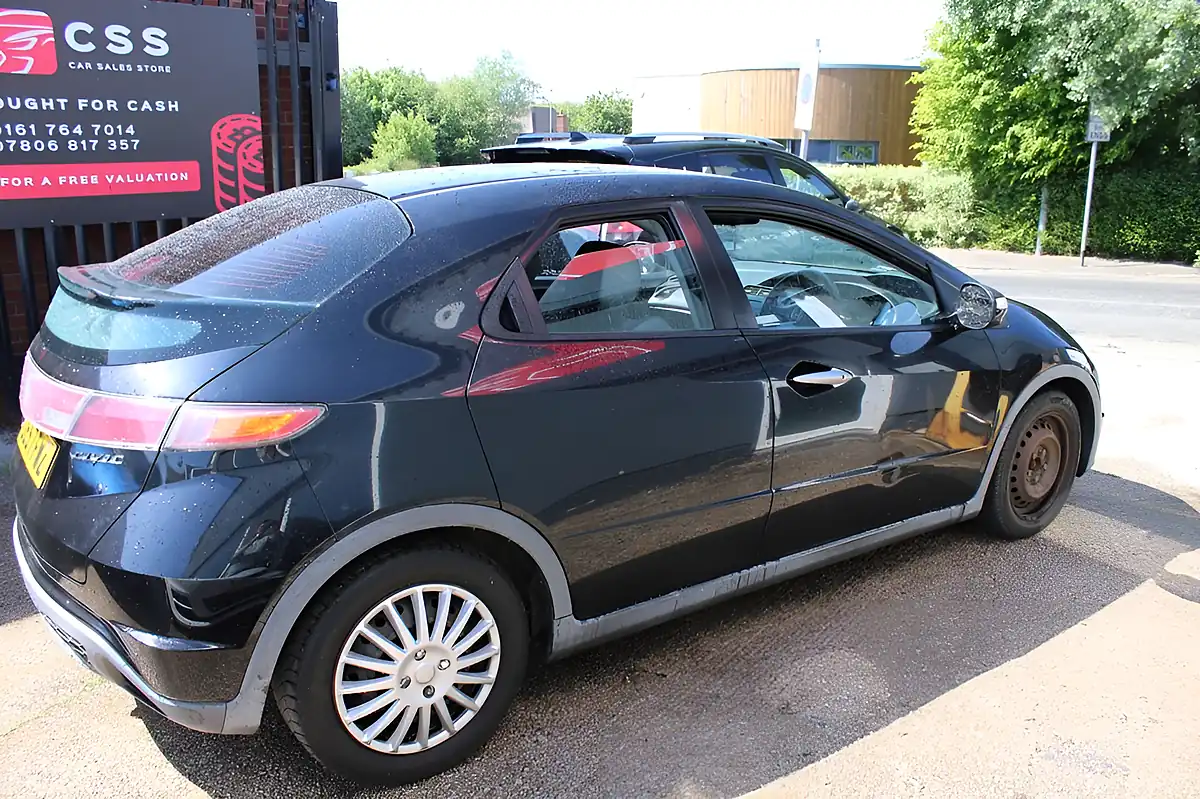 Used 2007 Honda Civic Se Black - Interior and Exterior details 6