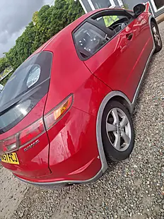 Used 2007 Honda Civic Se Red - Interior and Exterior details 8