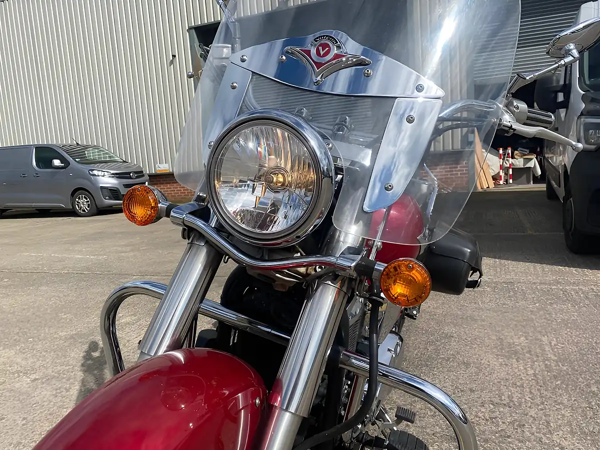 Used 2007 Kawasaki Vulcan 900 Classic Red - Interior and Exterior details 13