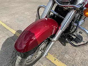 Used 2007 Kawasaki Vulcan 900 Classic Red - Interior and Exterior details 15