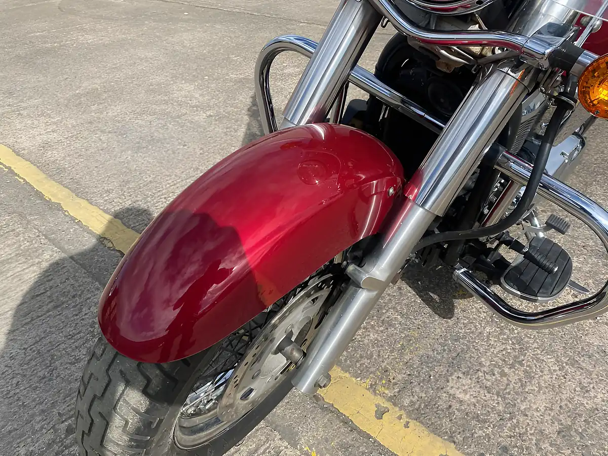 Used 2007 Kawasaki Vulcan 900 Classic Red - Interior and Exterior details 15