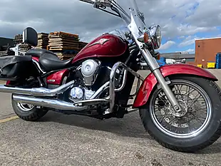 Used 2007 Kawasaki Vulcan 900 Classic Red - Interior and Exterior details 3