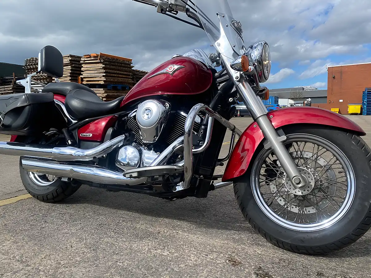 Used 2007 Kawasaki Vulcan 900 Classic Red - Interior and Exterior details 3