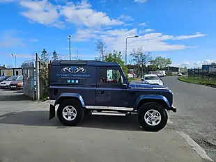 Used 2007 Land Rover Defender 90 County Hard Top Blue - Interior and Exterior details 2