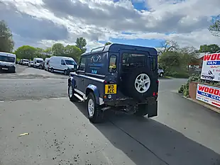 Used 2007 Land Rover Defender 90 County Hard Top Blue - Interior and Exterior details 6
