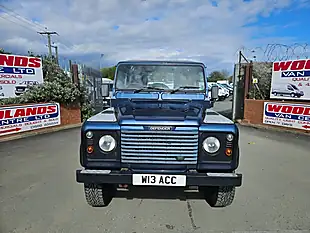 Used 2007 Land Rover Defender County Hard Top Blue - Interior and Exterior details 3
