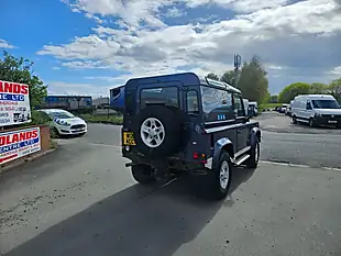 Used 2007 Land Rover Defender County Hard Top Blue - Interior and Exterior details 8