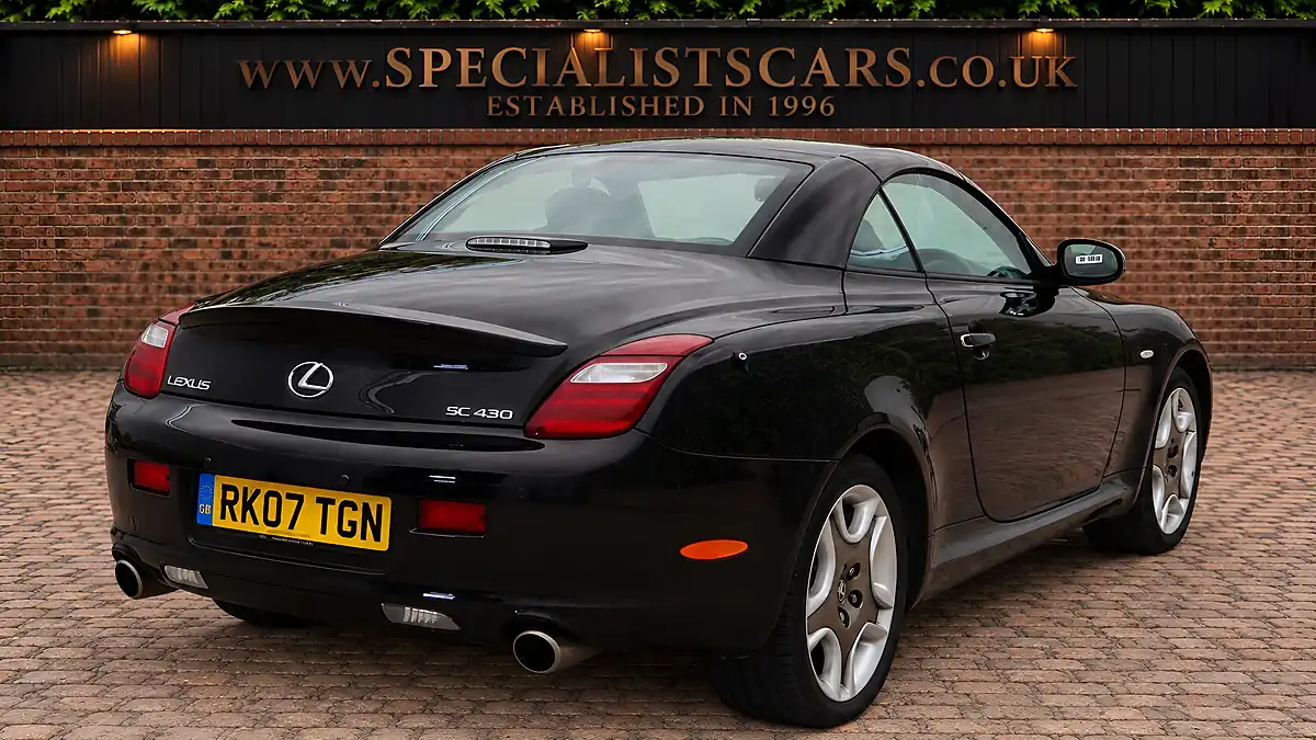 Used 2007 Lexus Sc 430 Black - Interior and Exterior details 13