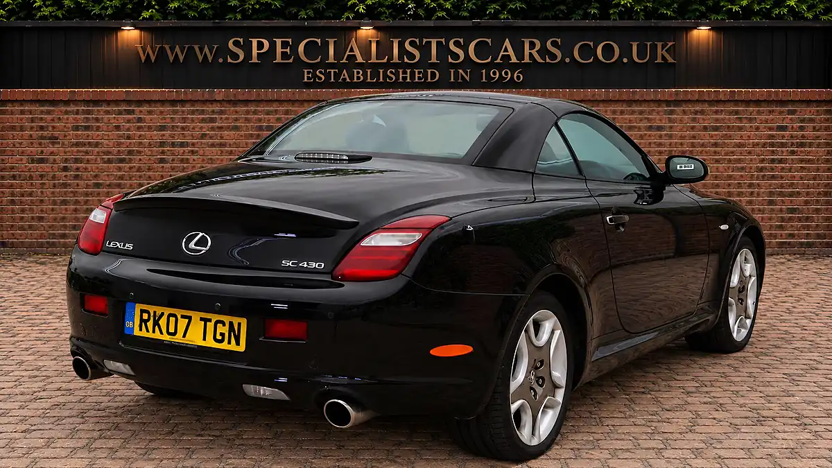 Used 2007 Lexus Sc 430 Black - Interior and Exterior details 14