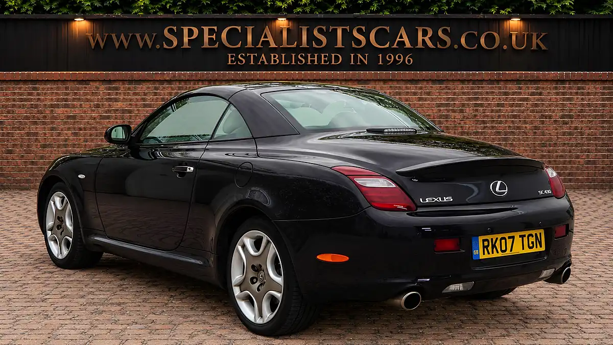 Used 2007 Lexus Sc 430 Black - Interior and Exterior details 4