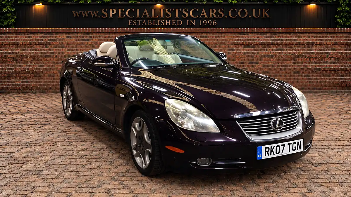 Used 2007 Lexus Sc 430 Black - Interior and Exterior details 5