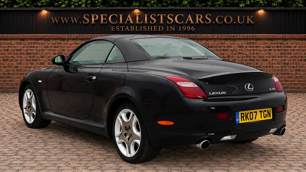 Used 2007 Lexus Sc 430 Black - Interior and Exterior details 8