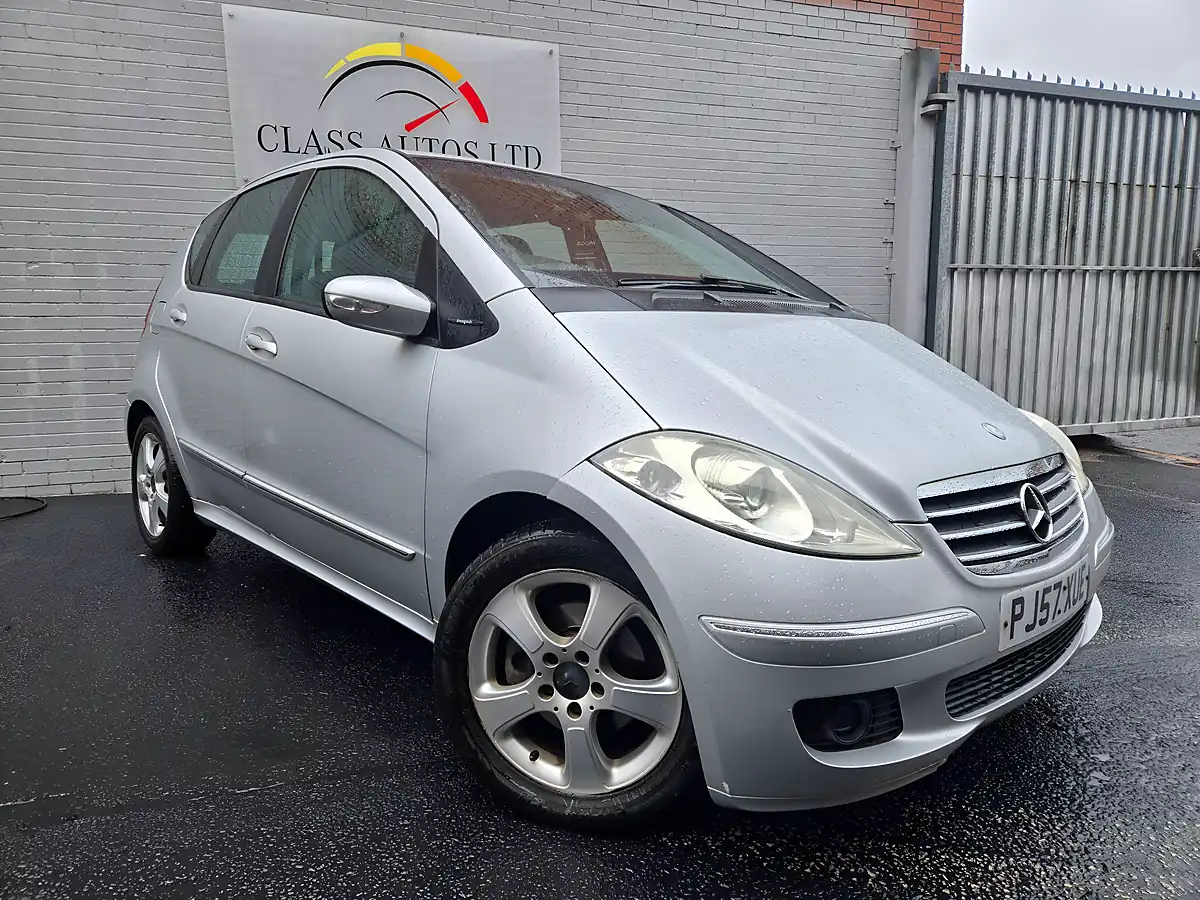 Used 2007 Mercedes a Class Avantgarde Se Silver - Front View