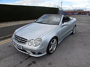 Used 2007 Mercedes-Benz Clk Sport Cabriolet Silver - Interior and Exterior details 2