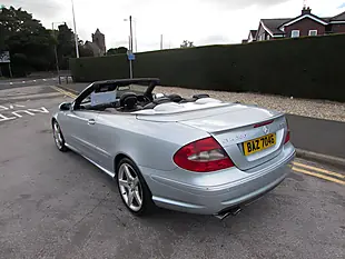Used 2007 Mercedes-Benz Clk Sport Cabriolet Silver - Interior and Exterior details 4