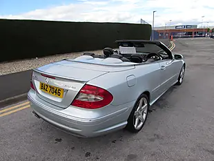 Used 2007 Mercedes-Benz Clk Sport Cabriolet Silver - Interior and Exterior details 5