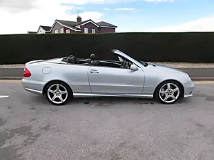 Used 2007 Mercedes-Benz Clk Sport Cabriolet Silver - Interior and Exterior details 6