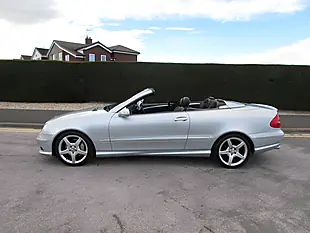Used 2007 Mercedes-Benz Clk Sport Cabriolet Silver - Interior and Exterior details 7