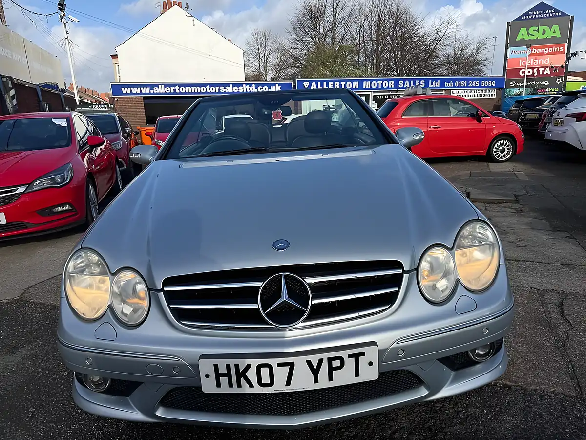 Used 2007 Mercedes-Benz Clk Sport Silver - Interior and Exterior details 8