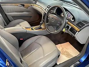 Used 2007 Mercedes-Benz E Class Avantgarde Blue - Interior and Exterior details 11