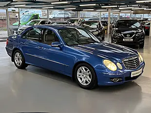 Used 2007 Mercedes-Benz E Class Avantgarde Blue - Interior and Exterior details 3