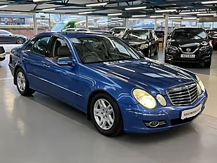 Used 2007 Mercedes-Benz E Class Avantgarde Blue - Interior and Exterior details 6