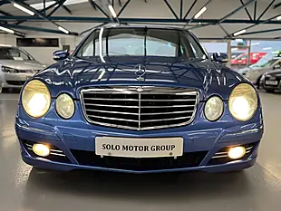 Used 2007 Mercedes-Benz E Class Avantgarde Blue - Interior and Exterior details 9