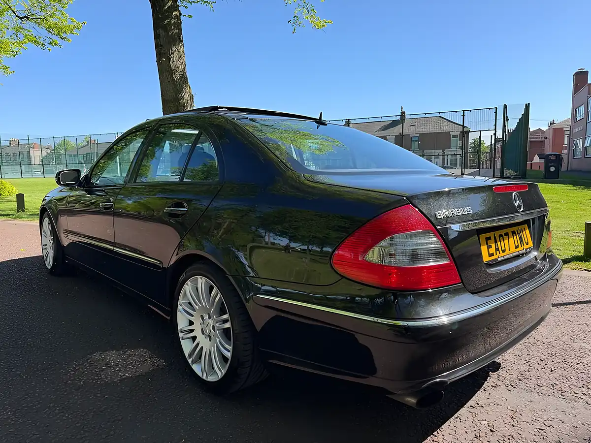Used 2007 Mercedes-Benz E-Class Brabus D6 Black - Interior and Exterior details 5