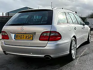 Used 2007 Mercedes-Benz E Class Sport Silver - Interior and Exterior details 13
