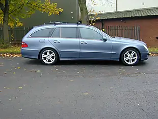 Used 2007 Mercedes-Benz E Class W211 Blue - Interior and Exterior details 2