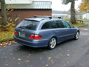 Used 2007 Mercedes-Benz E Class W211 Blue - Interior and Exterior details 3