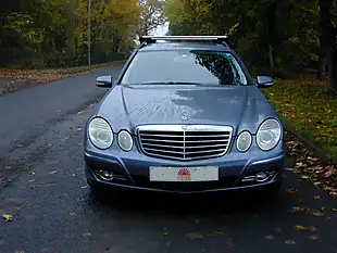 Used 2007 Mercedes-Benz E Class W211 Blue - Interior and Exterior details 4
