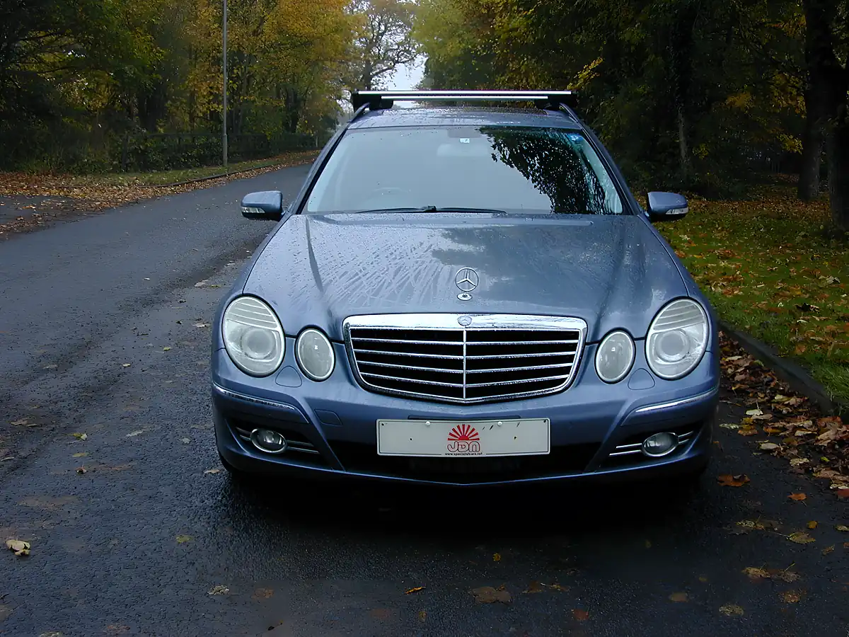 Used 2007 Mercedes-Benz E Class W211 Blue - Interior and Exterior details 4