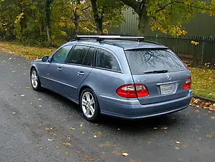 Used 2007 Mercedes-Benz E Class W211 Blue - Interior and Exterior details 6