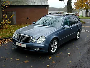 Used 2007 Mercedes-Benz E Class W211 Blue - Interior and Exterior details 8