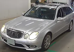 Used 2007 Mercedes-Benz E Class W211 Silver - Interior and Exterior details 4