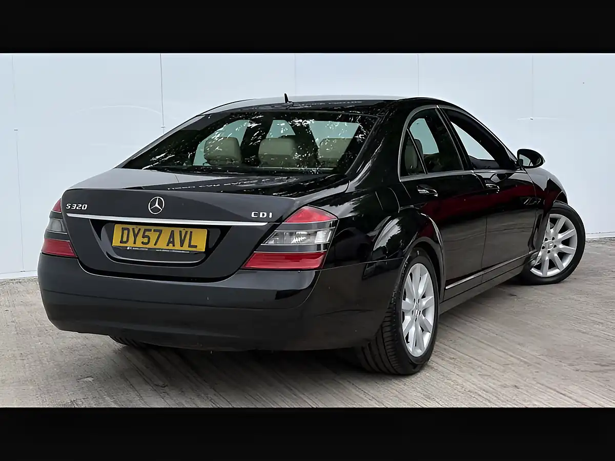 Used 2007 Mercedes-Benz S Class S320 Black - Interior and Exterior details 20