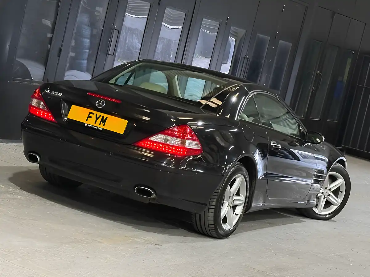 Used 2007 Mercedes-Benz Sl Convertible Black - Interior and Exterior details 19