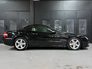 Used 2007 Mercedes-Benz Sl Convertible Black - Interior and Exterior details 4