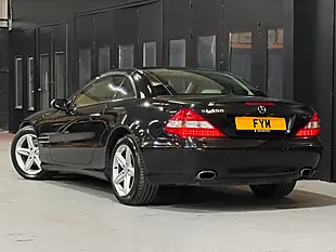 Used 2007 Mercedes-Benz Sl Convertible Black - Interior and Exterior details 5