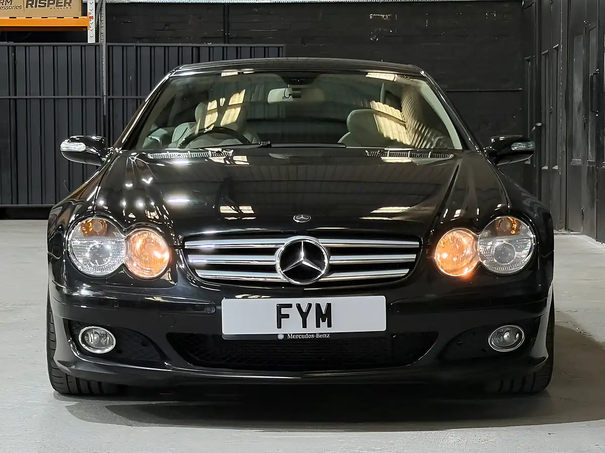 Used 2007 Mercedes-Benz Sl Convertible Black - Interior and Exterior details 7