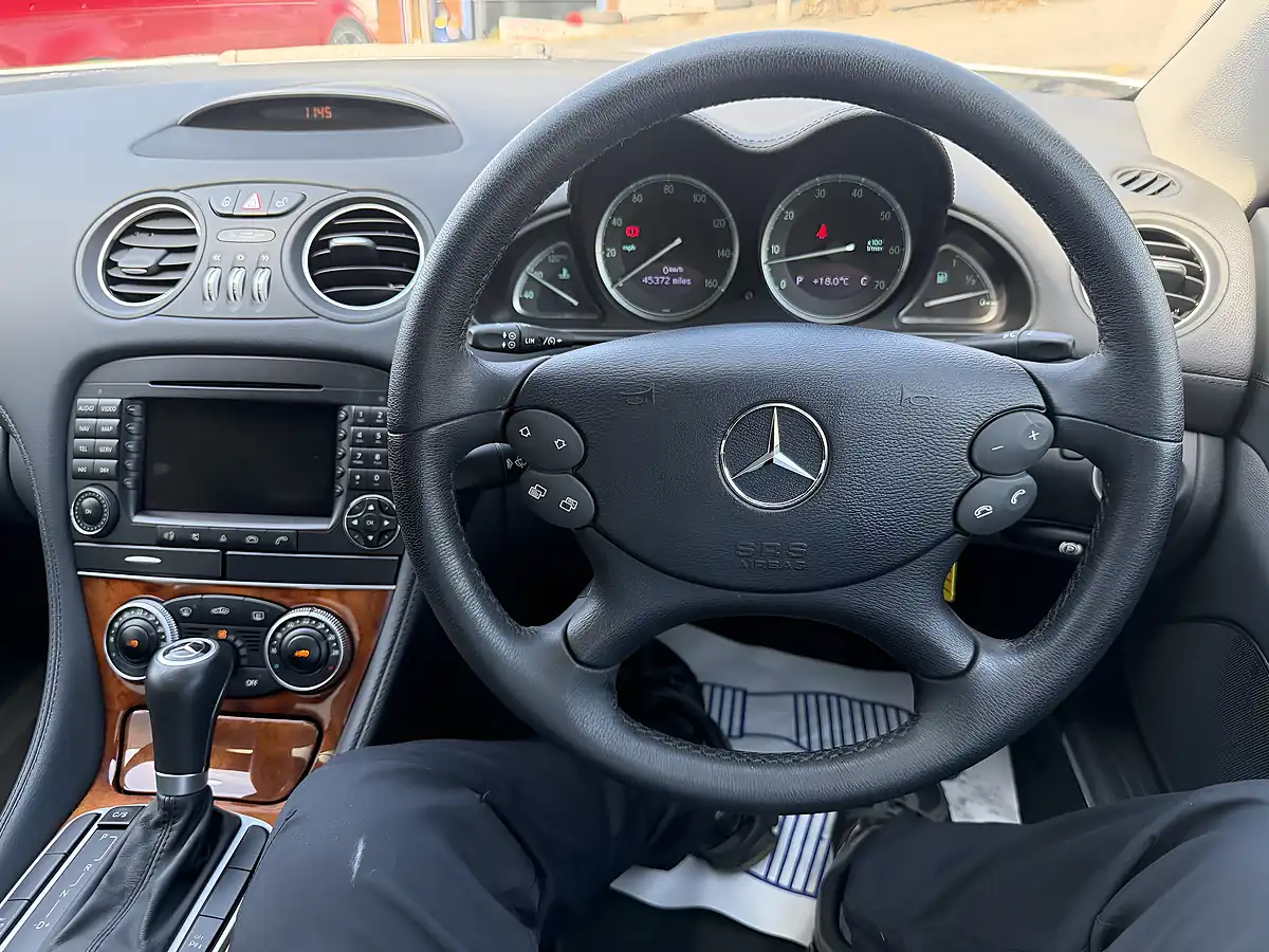 Used 2007 Mercedes-Benz Sl Convertible Silver - Interior and Exterior details 11