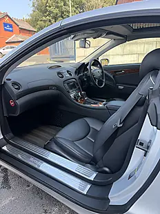 Used 2007 Mercedes-Benz Sl Convertible Silver - Interior and Exterior details 16
