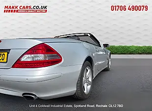 Used 2007 Mercedes-Benz Sl Convertible Silver - Interior and Exterior details 4