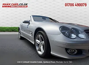 Used 2007 Mercedes-Benz Sl Convertible Silver - Interior and Exterior details 5
