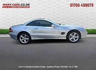 Used 2007 Mercedes-Benz Sl Convertible Silver - Interior and Exterior details 6